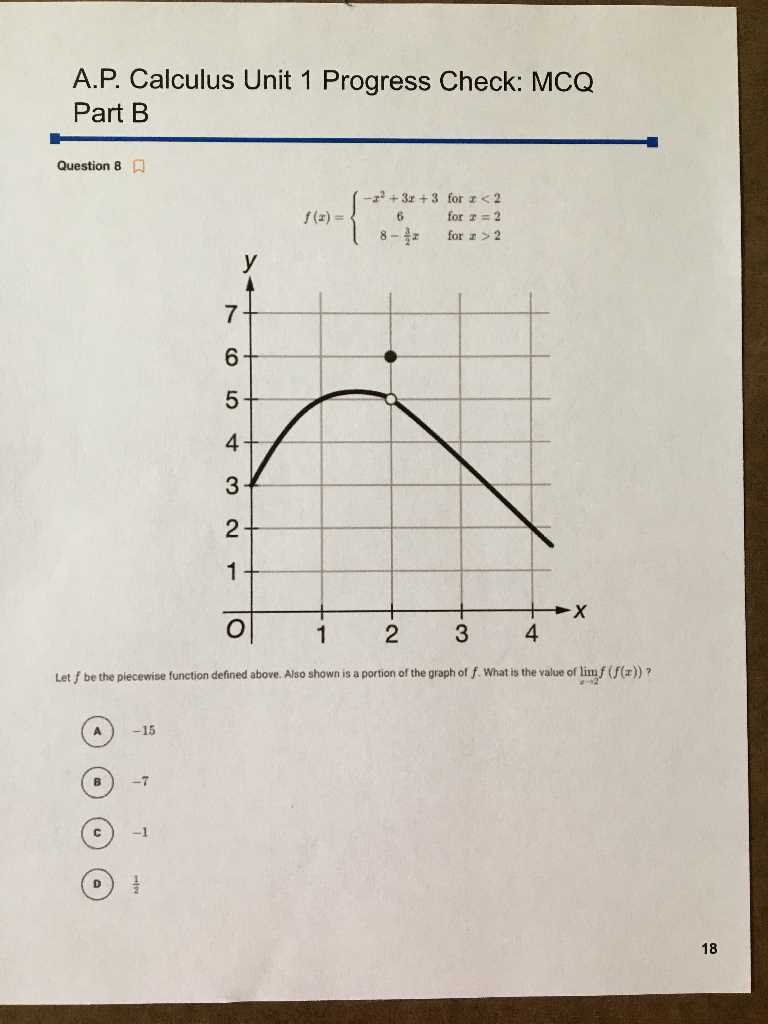 calculus ab section 1 part b answers