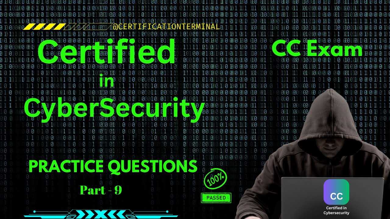 certified in cybersecurity exam questions and answers