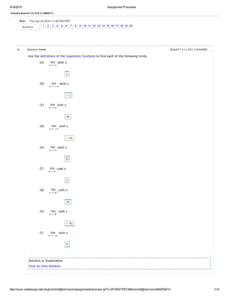 webassign 4.1 answers