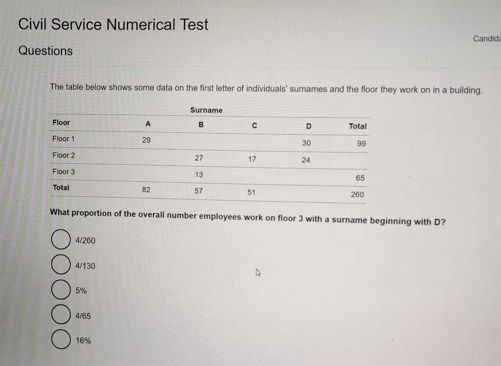 question and answer civil service exam