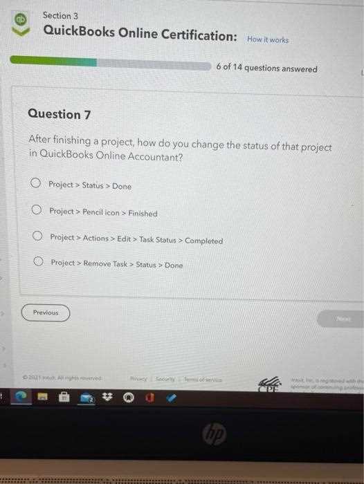 quickbooks online proadvisor certification exam answers