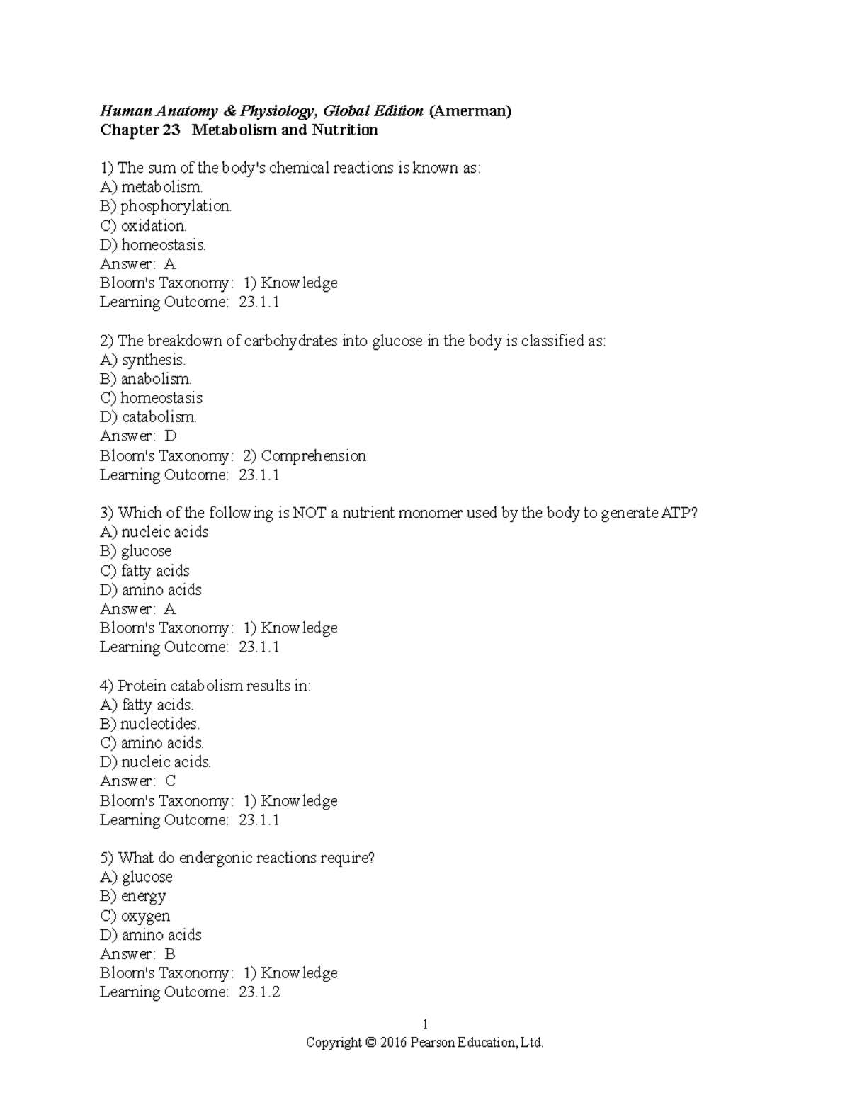 biology chapter 23 assessment answers