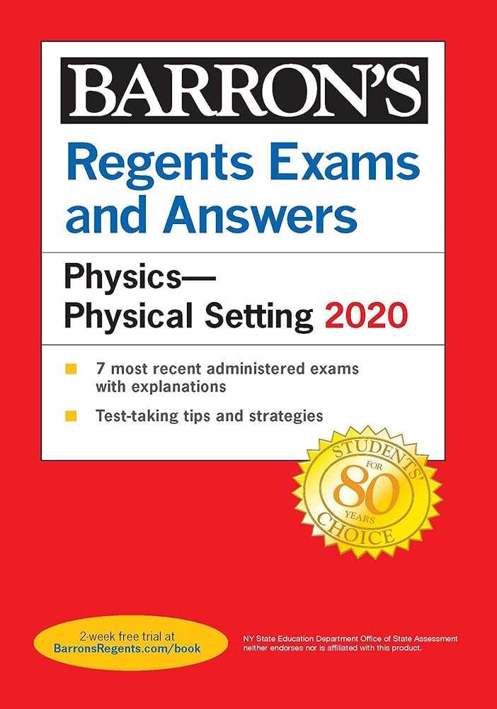 regents exams and answers physics