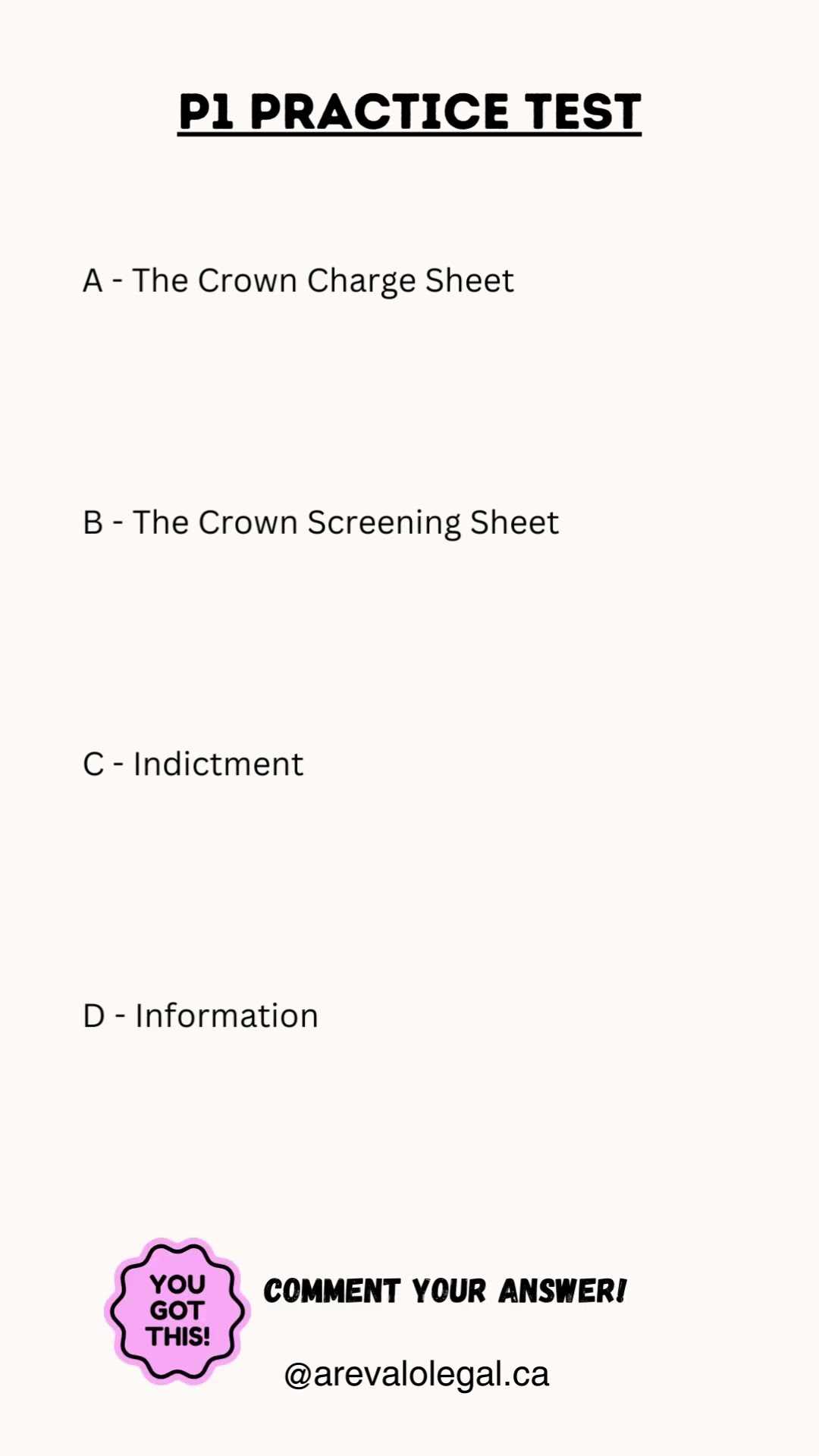 paralegal exam sample questions