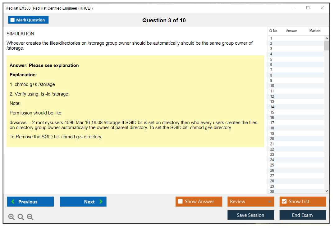 rhce exam questions and answers