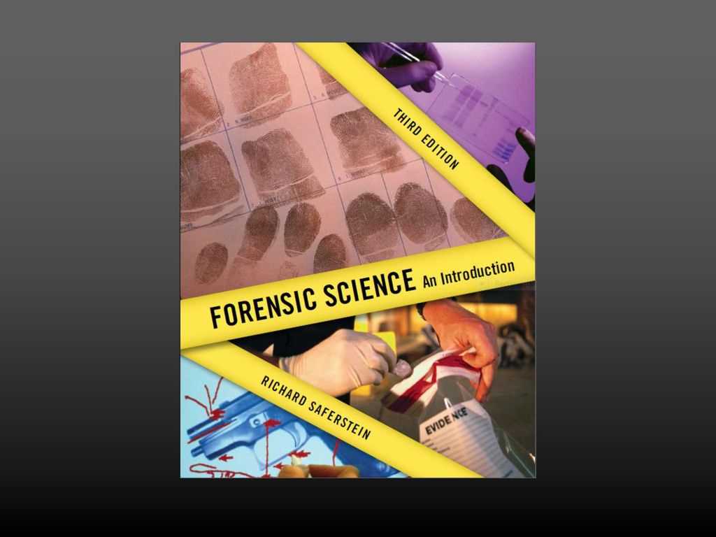 richard saferstein forensic science an introduction answers