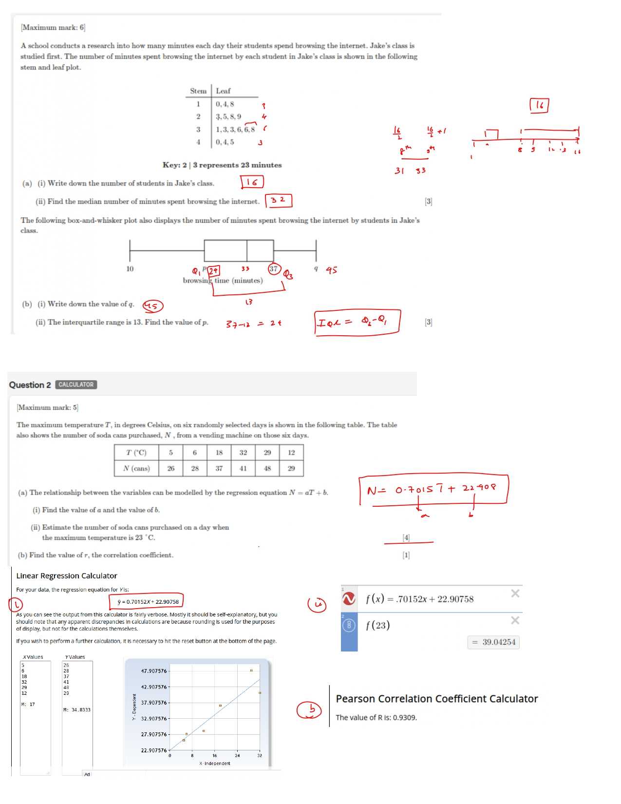 ib exam answer sheet