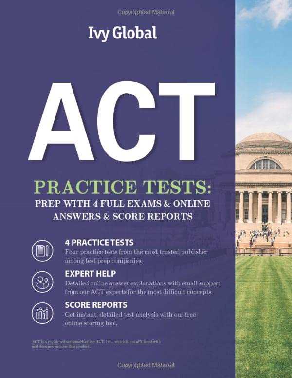 kaplan act practice test 3 answers