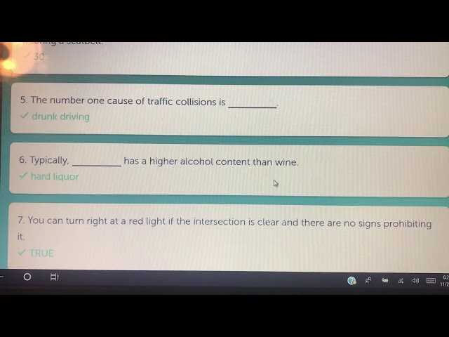 safe2drive final exam answers florida