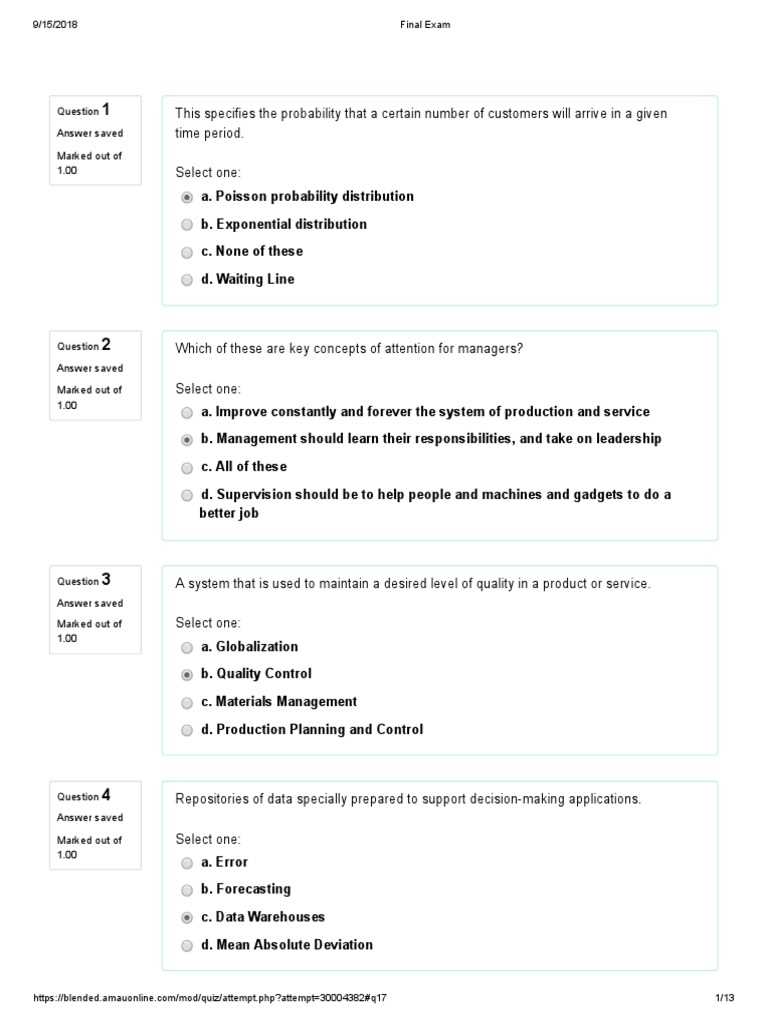 sam cengage final exam answers