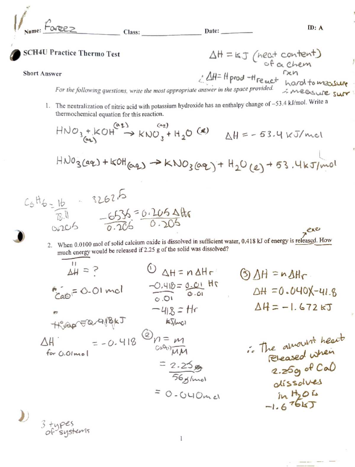 sch4u practice exam with answers