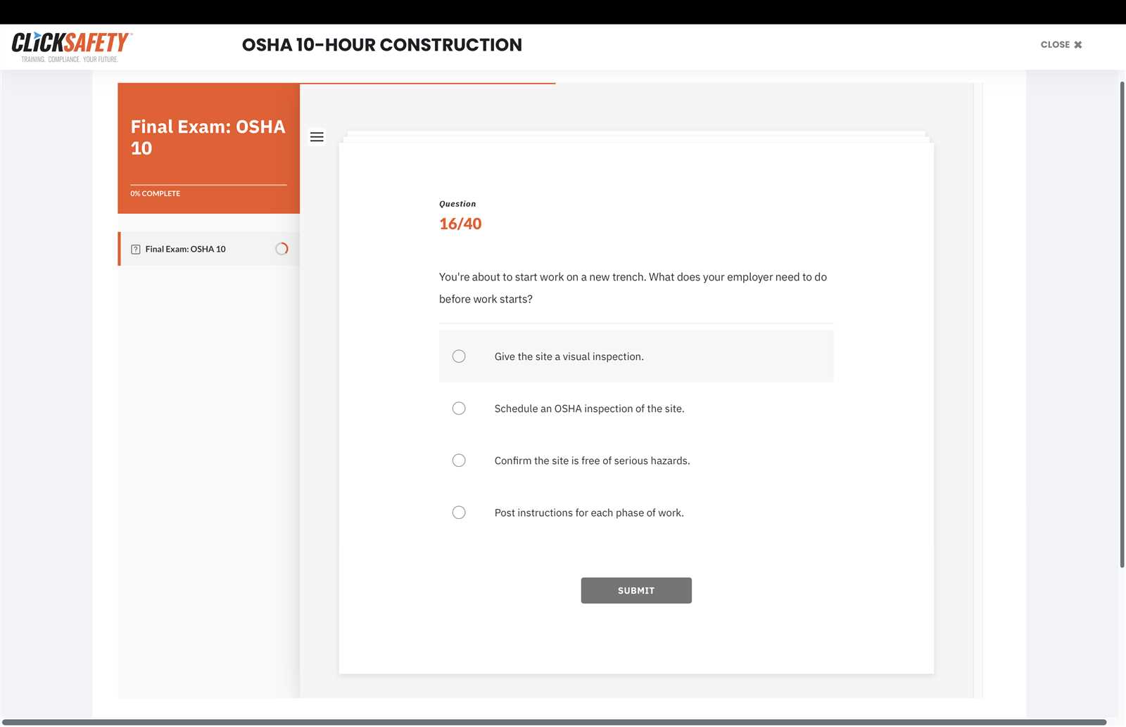 osha 10 final assessment answers