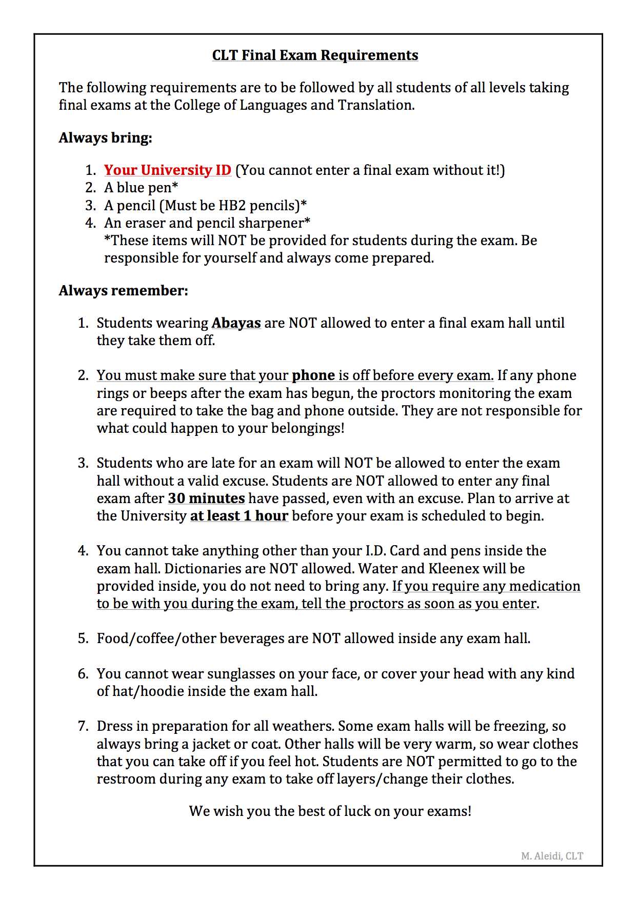 rockwell institute final exam answers