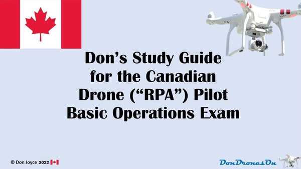 small basic exam drone canada answers