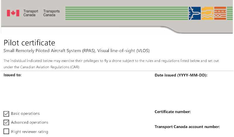 small basic exam drone canada answers