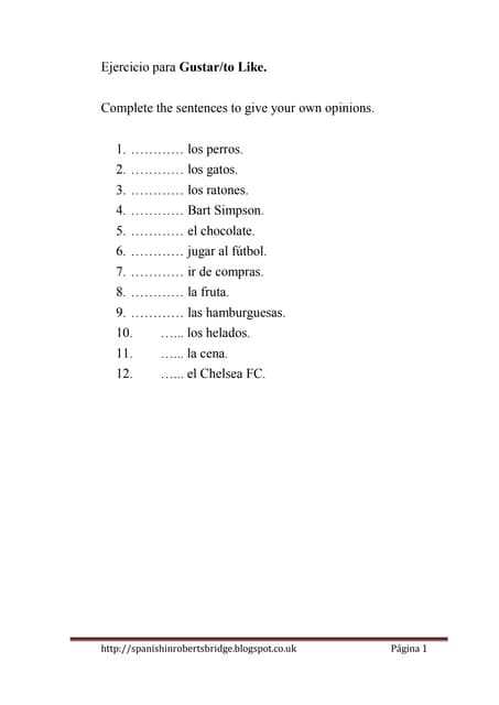 spanish 1 final exam answer key