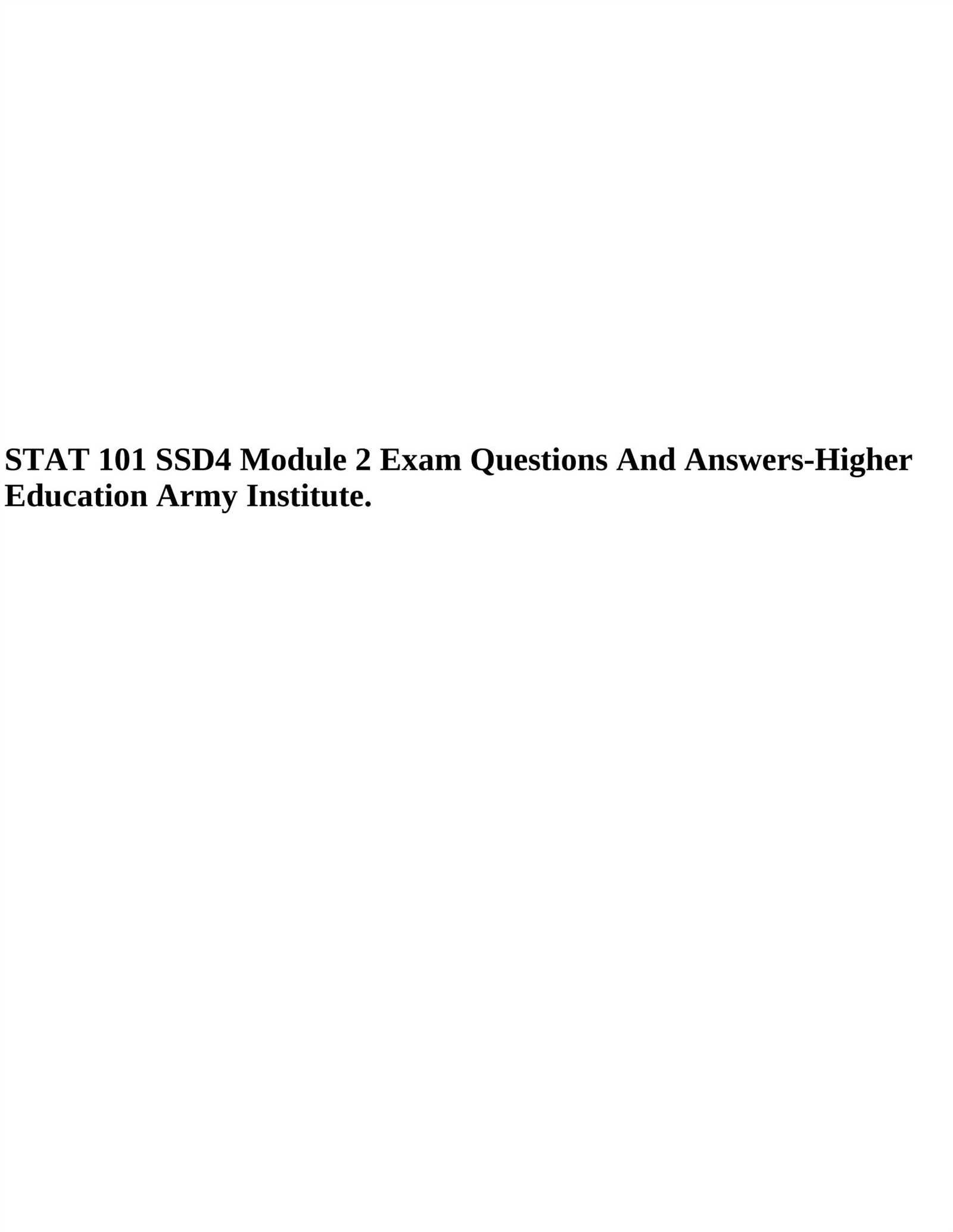 ssd 2 module 1 exam answers army