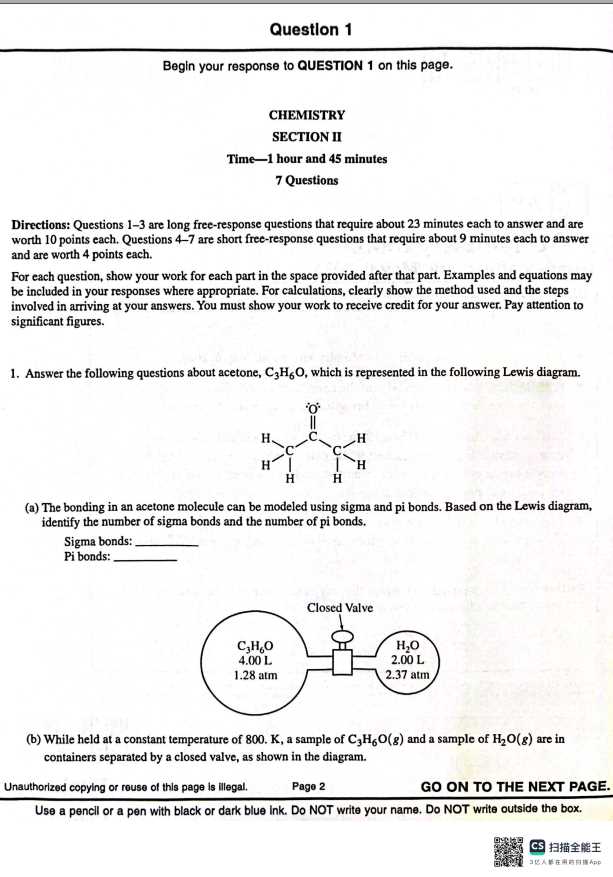 ap chemistry 2025 international practice exam mcq answers