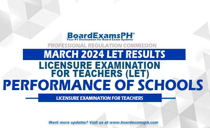 teachers board exam