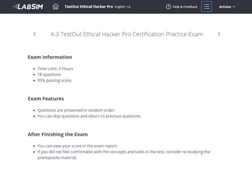 testout labsim final exam answers