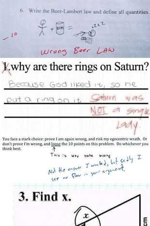 funny exam answers from students