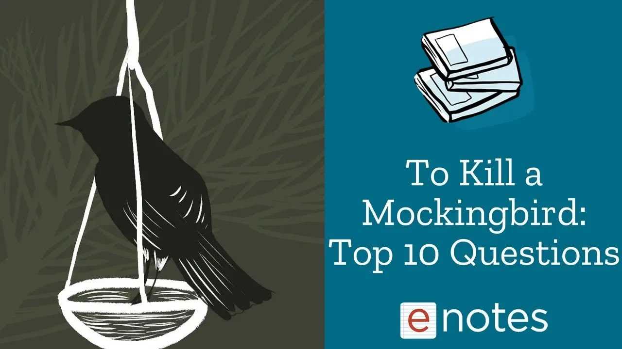 to kill a mockingbird answers