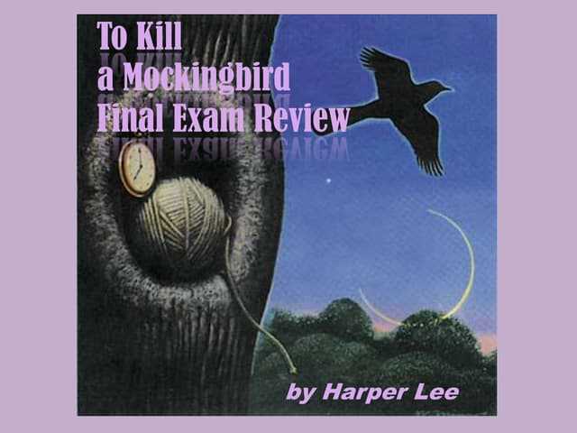 to kill a mockingbird exam answers