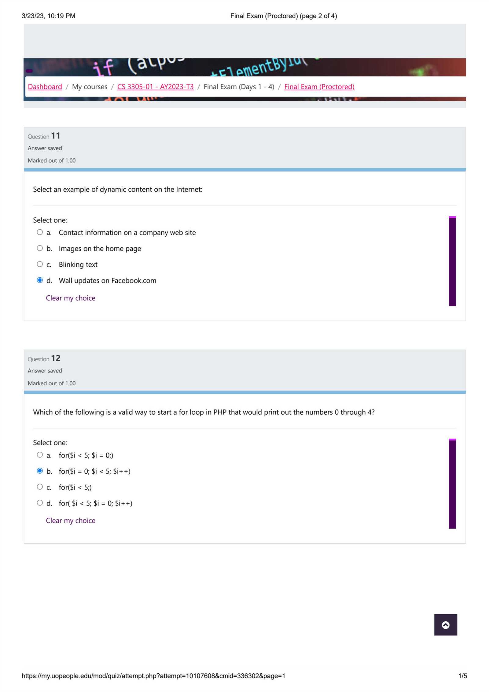 dat foundations 2 final exam 70501 answers