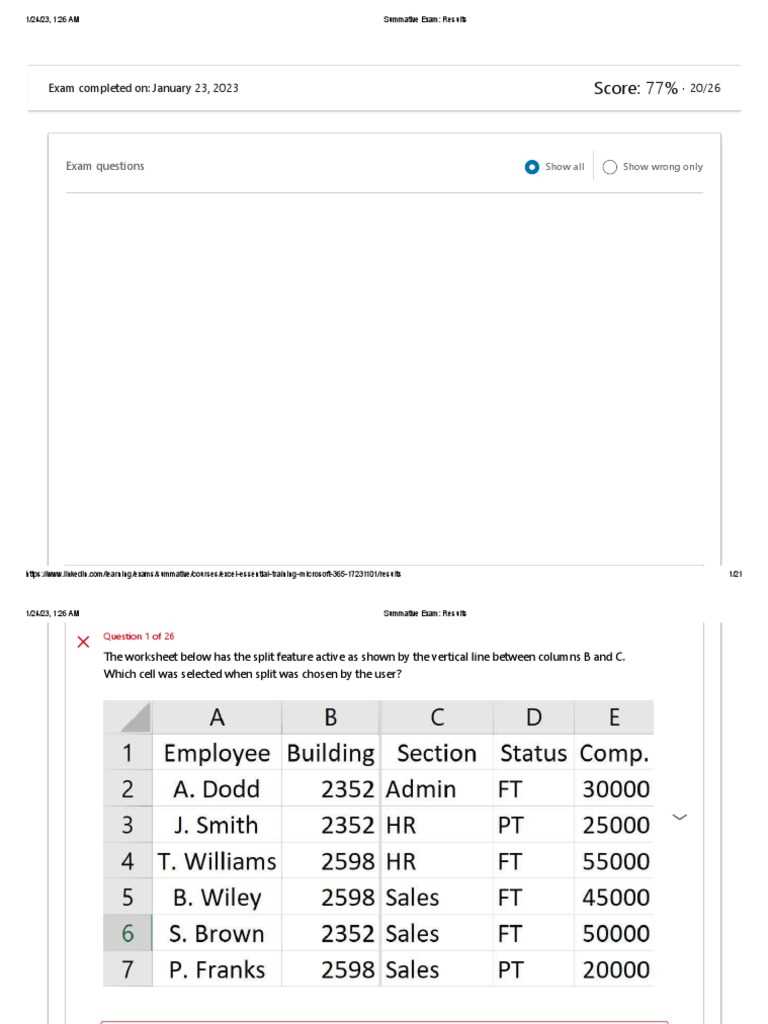 linkedin summative exam answers