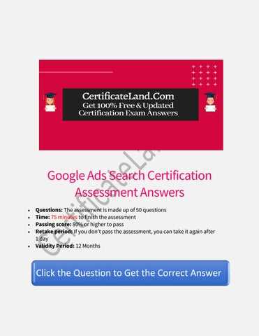 google adwords fundamentals exam answers