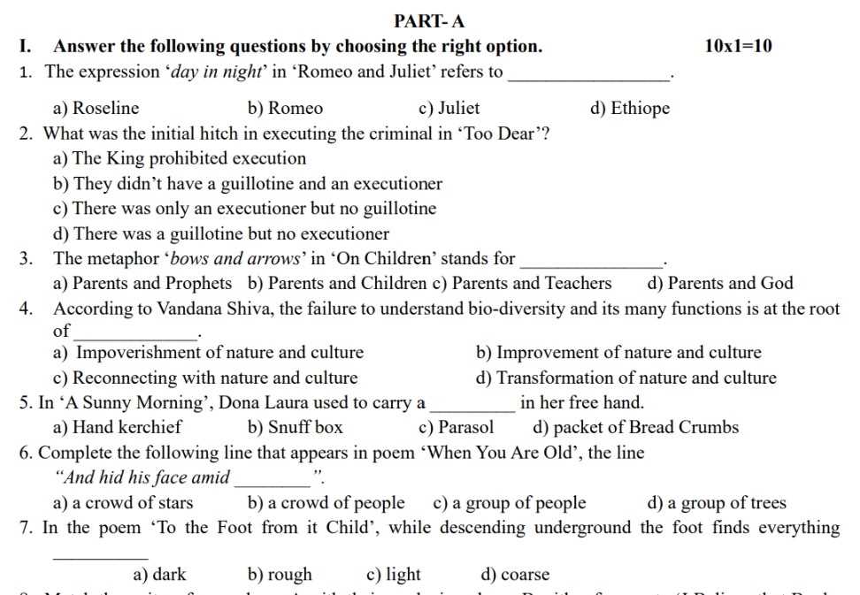 cultural diversity exam answers