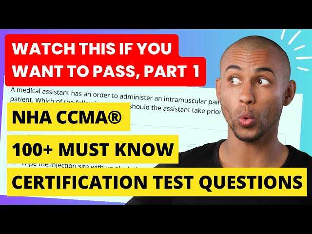 nha medical assistant exam questions