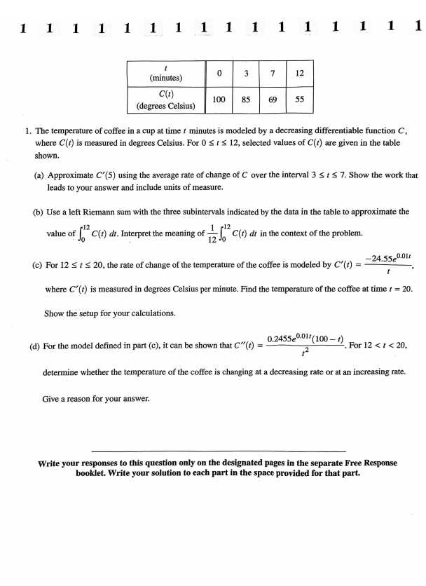 1988 ap calculus ab multiple choice answers