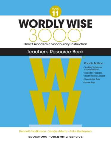 wordly wise 3000 book 8 lesson 1 answers