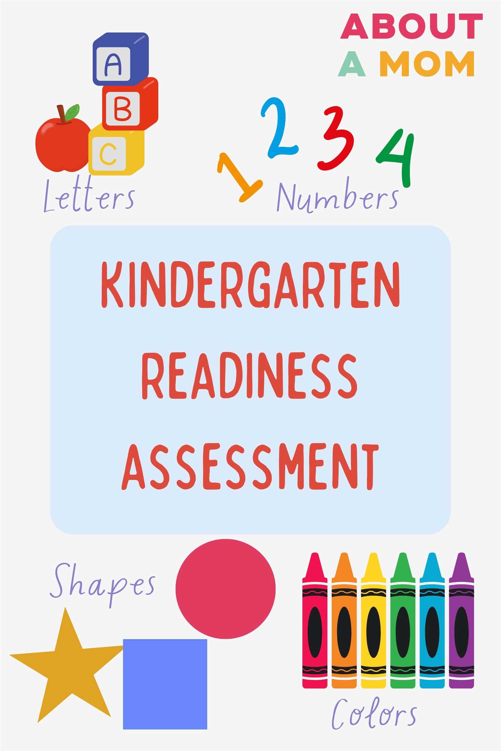 kindergarten entrance exam worksheet