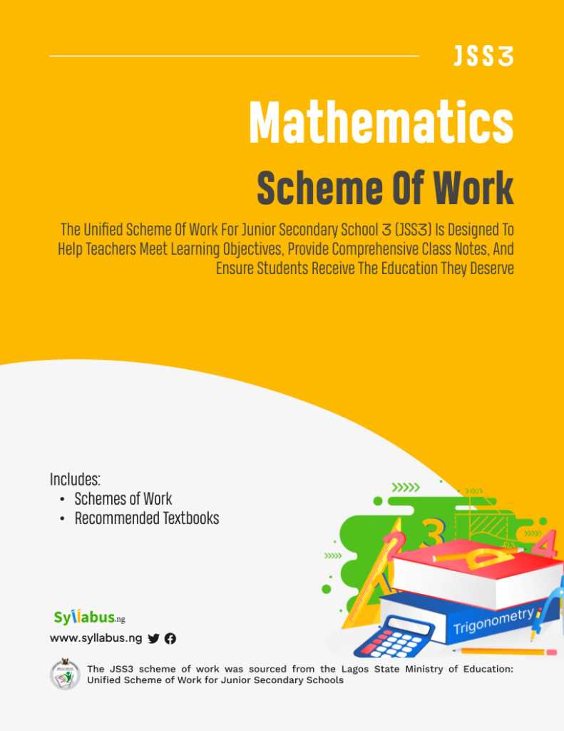 jss 3 exam questions and answers mathematics 2025