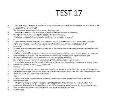 answers to osha 30 test