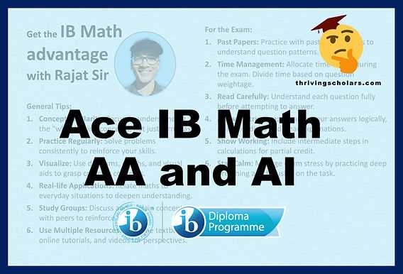 ib math exam