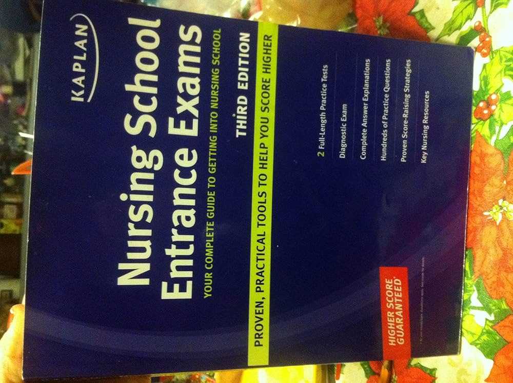 kaplan nursing entrance exam book