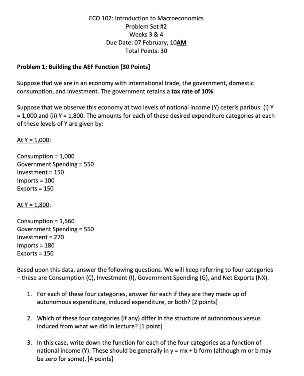 introduction to macroeconomics exam questions and answers