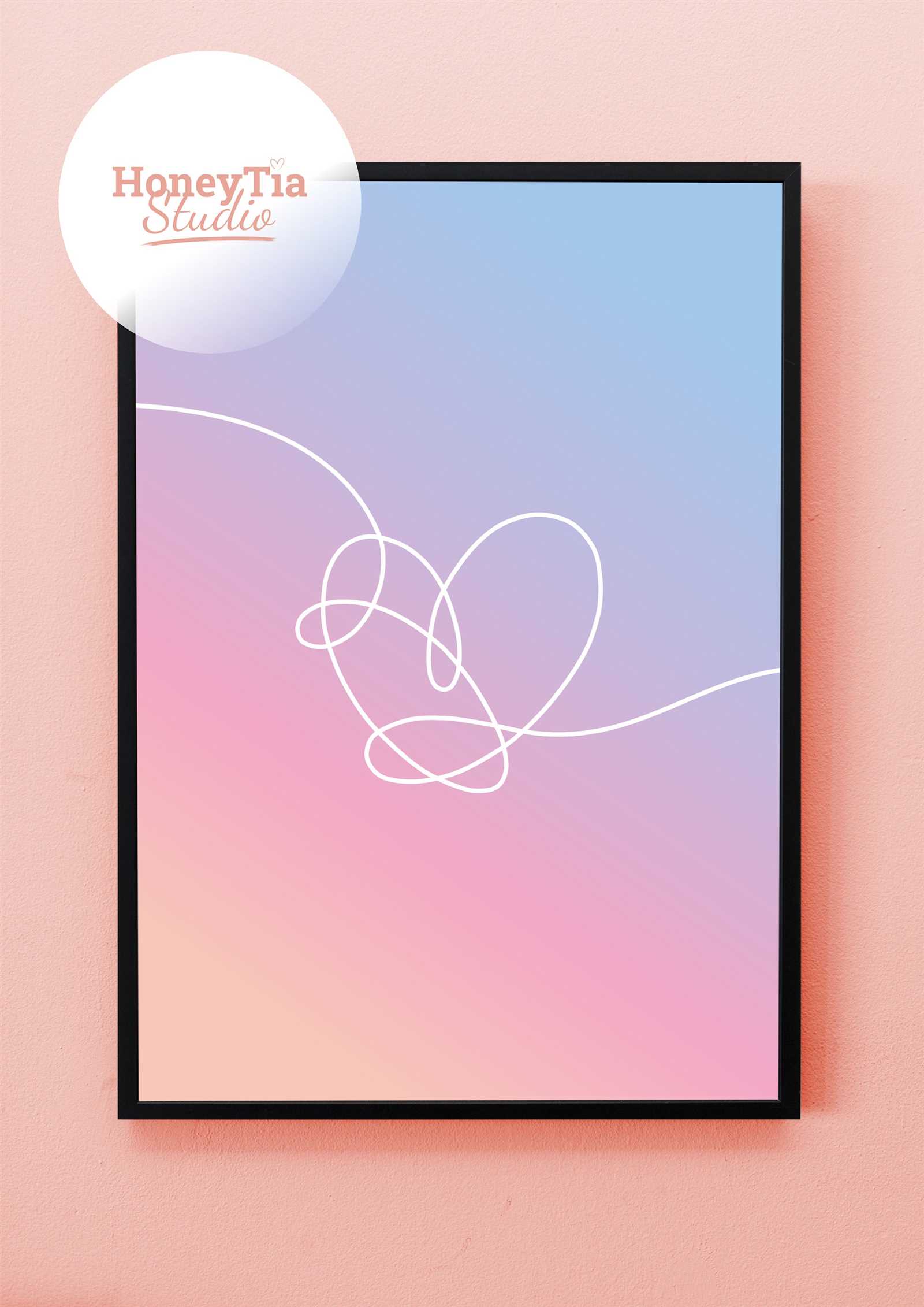 bts love yourself answer heart