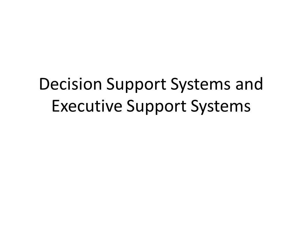 decision support system exam questions and answers