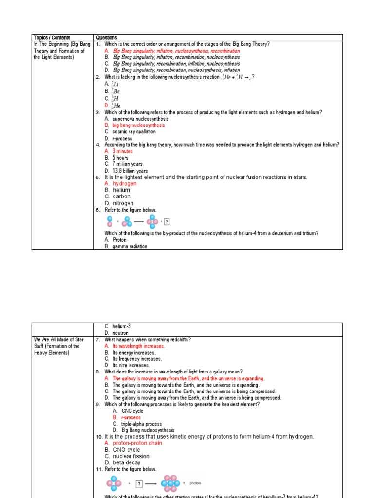 usa test prep physical science answers