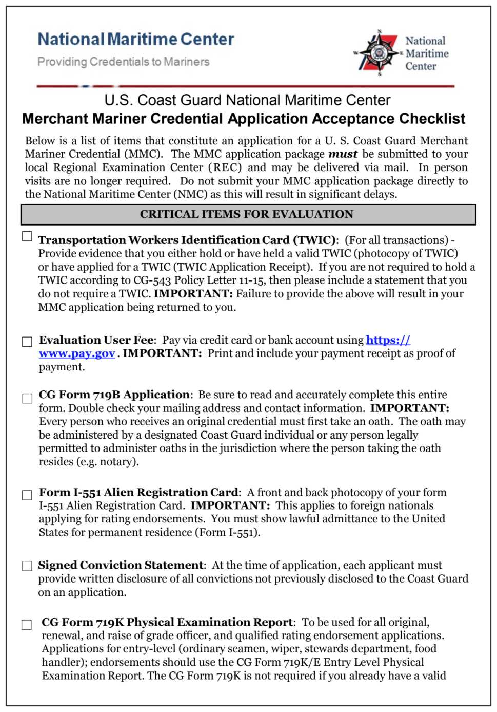 uscg exam questions and answers