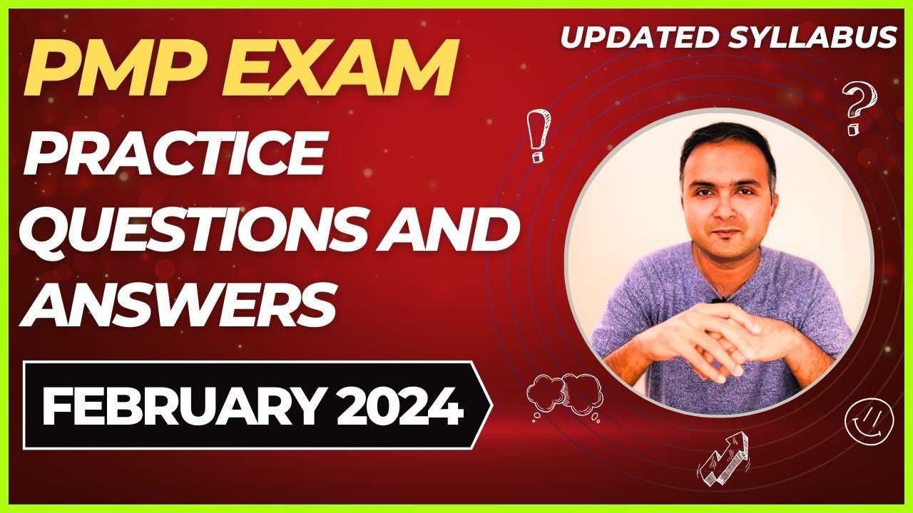 pmp practice exam with answers