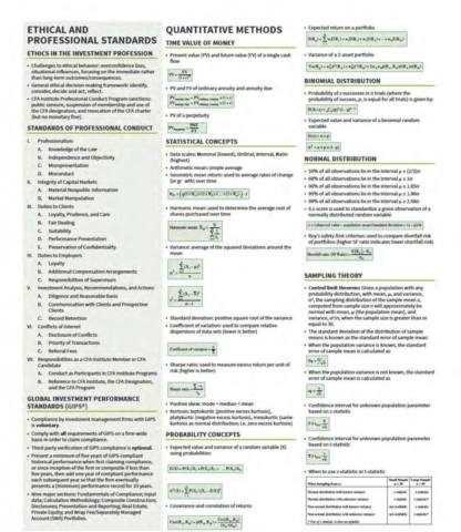 cfa level 1 sample exam