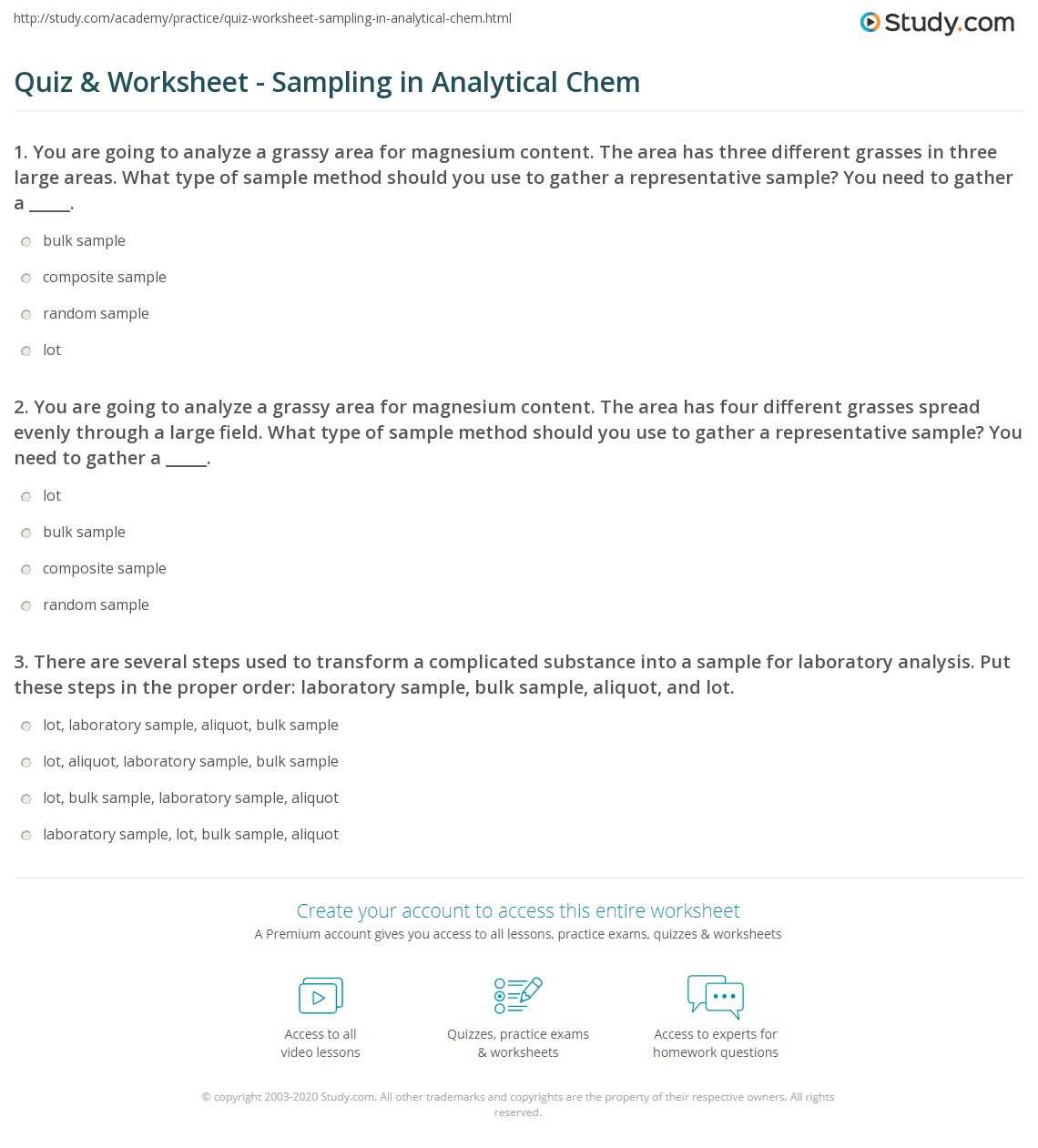 analytical chemistry exam questions and answers