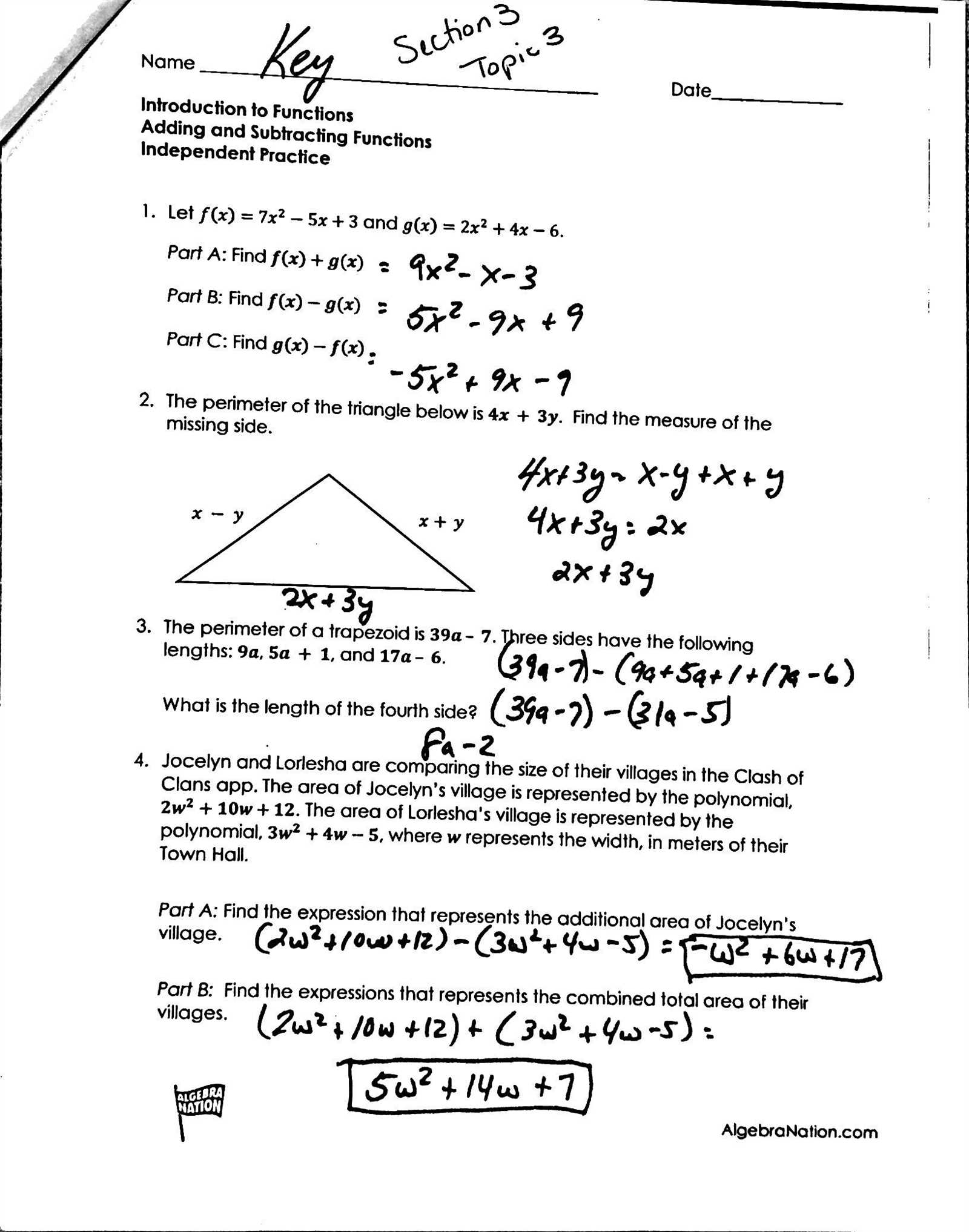 algebra nation workbook answers