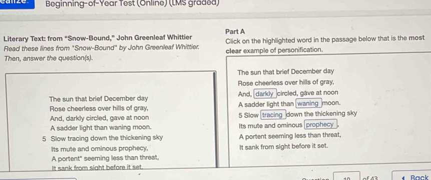 prophecy test answers