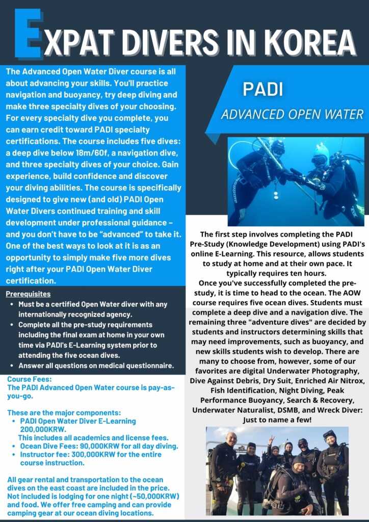 padi exam open water answer